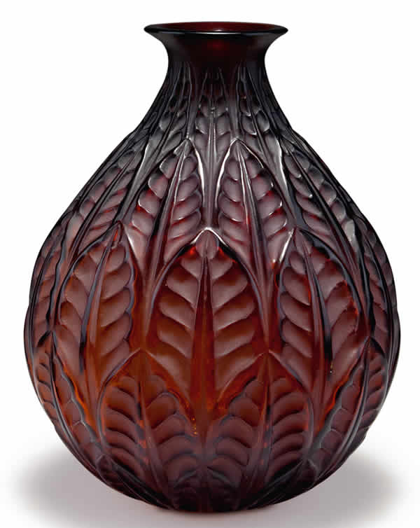 Rene Lalique Vase Malesherbes