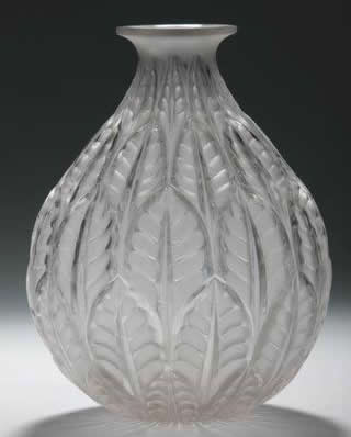 Rene Lalique Vase Malesherbes