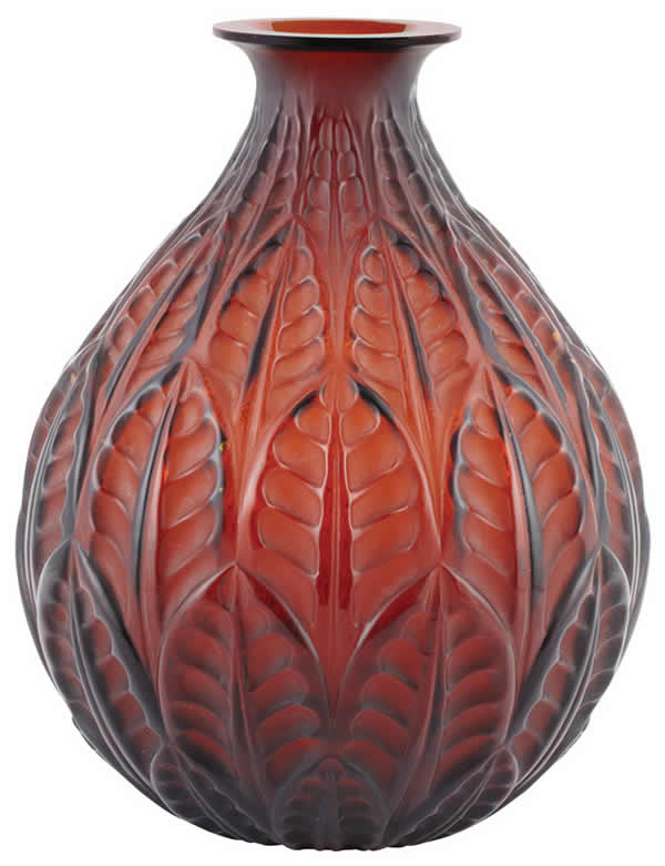 Rene Lalique Vase Malesherbes
