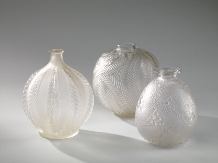 Rene Lalique Vase Malines