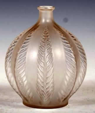 Rene Lalique Vase Malines