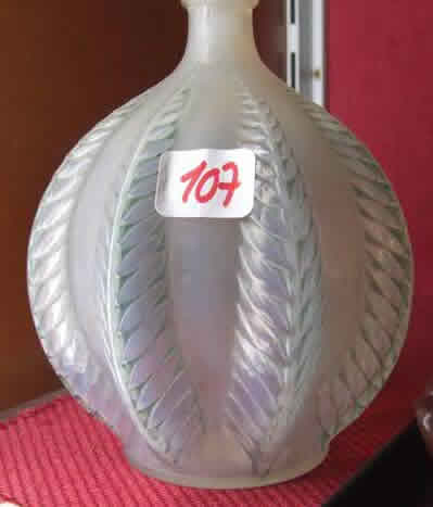 Rene Lalique Vase Malines