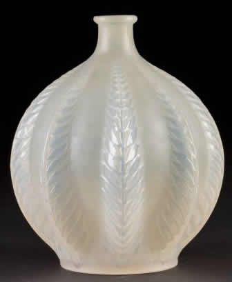 Rene Lalique Vase Malines