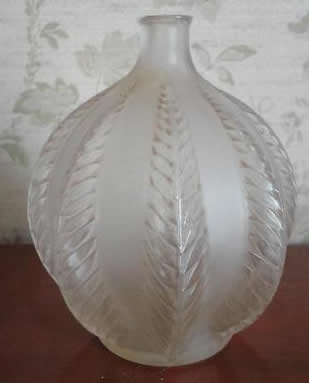 Rene Lalique Vase Malines