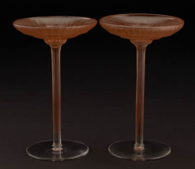 Rene Lalique Marguerite Candleholder