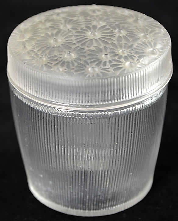 Rene Lalique Pot a Brillantine Marguerites