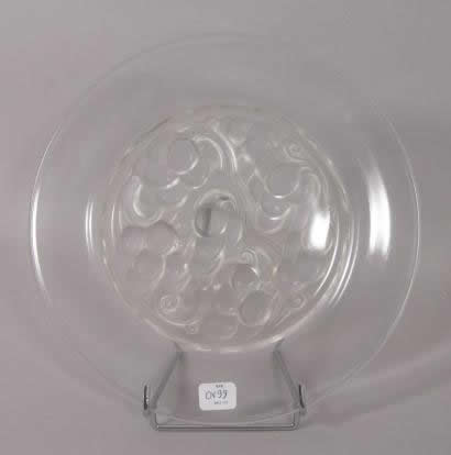 Rene Lalique Plate Marienthal