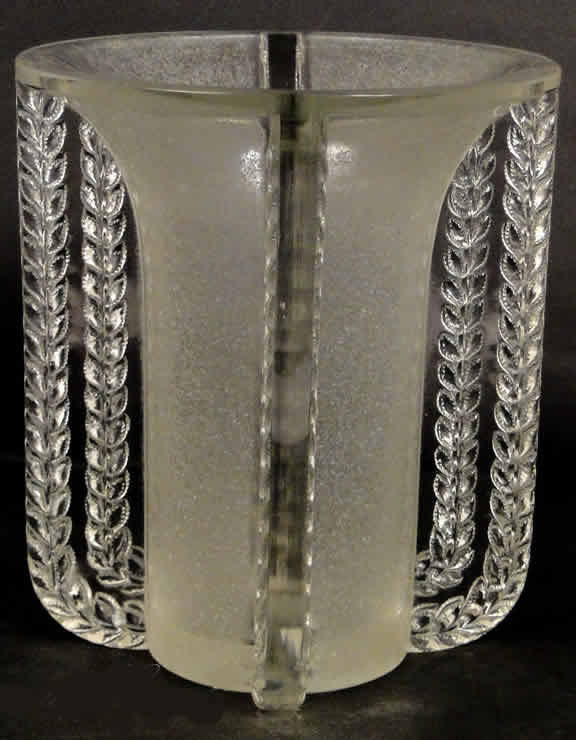 Rene Lalique Vase Marignane