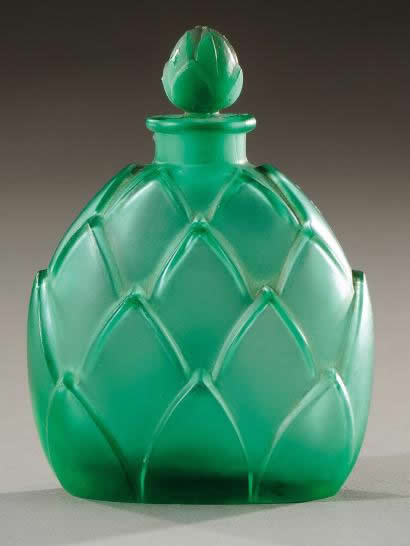Rene Lalique Perfume Bottle Marquila