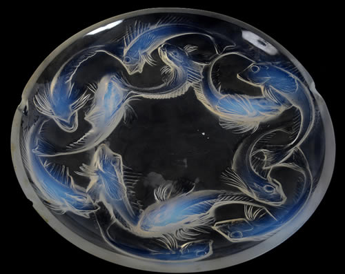 Rene Lalique Shallow Bowl Martigues
