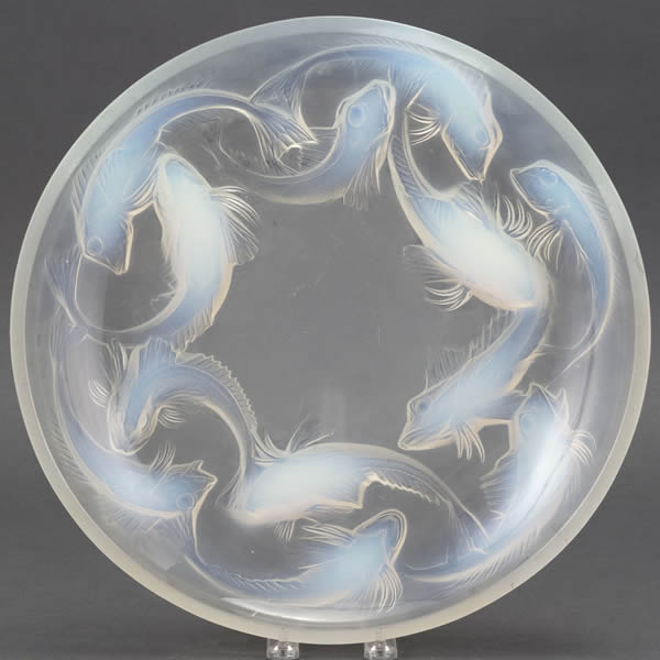 Rene Lalique Bowl Martigues