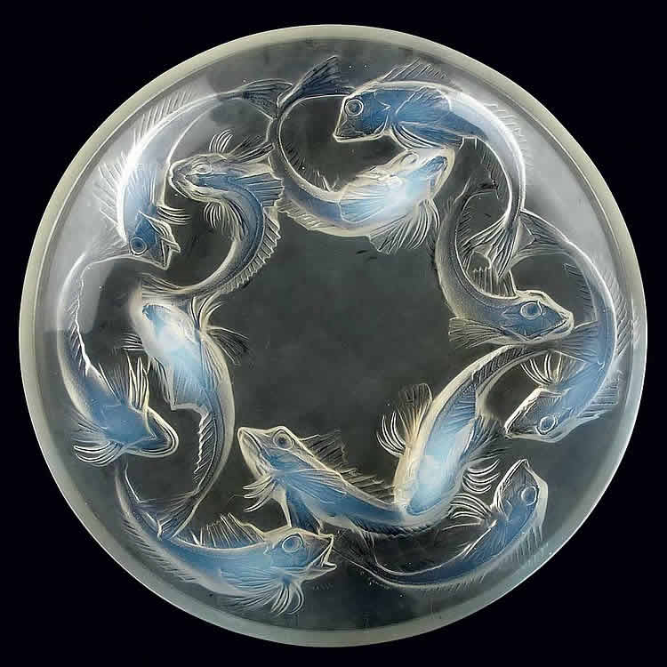 Rene Lalique Bowl Martigues