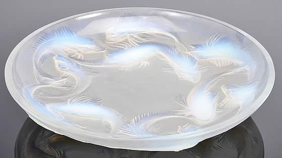 Rene Lalique Shallow Bowl Martigues