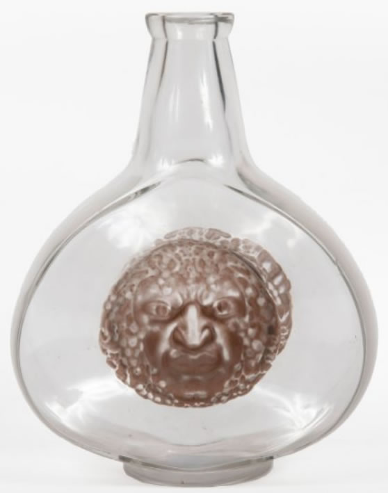 Rene Lalique Decanter Masques