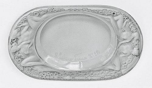 Rene Lalique Ashtray Medici