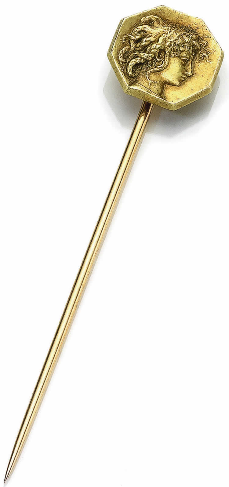 Rene Lalique Hatpin Medusa