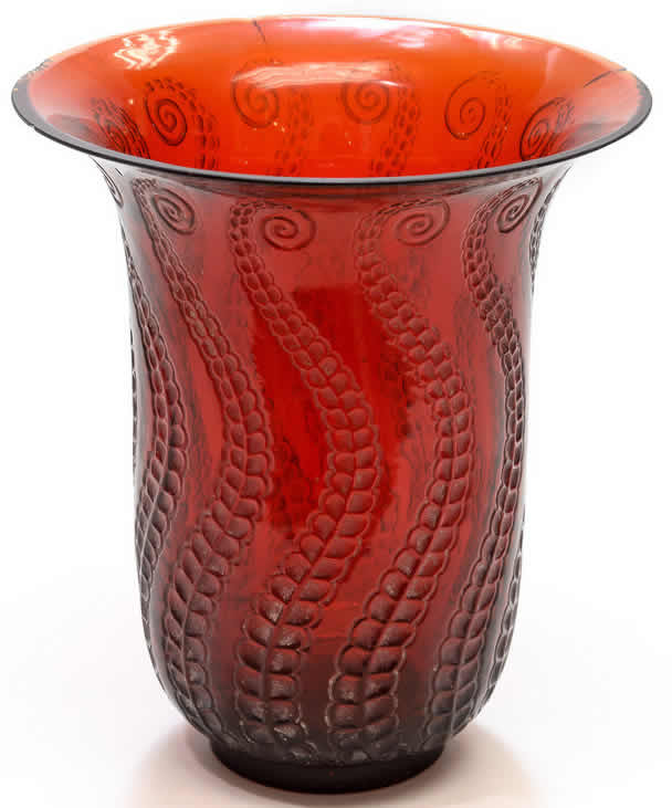 Rene Lalique Vase Meduse