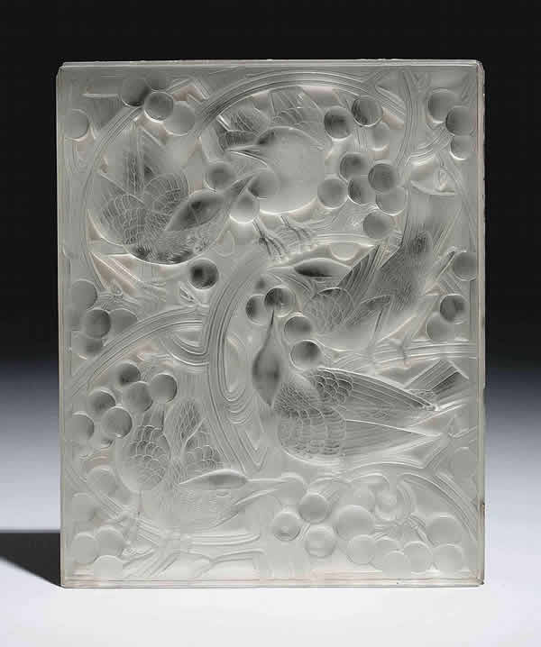Rene Lalique Merles Et Raisins-1A Panel