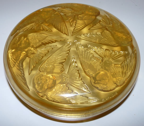 Rene Lalique Box Mesanges