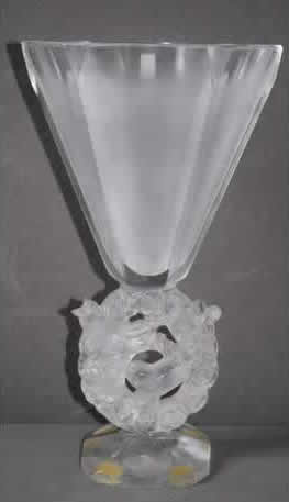Rene Lalique Vase Mesanges