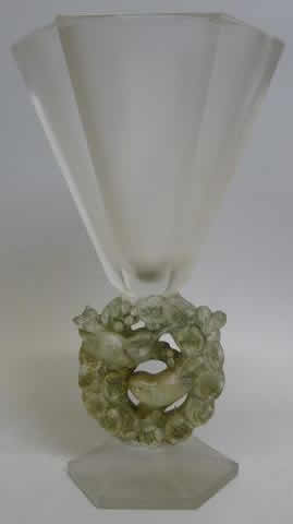 Rene Lalique Vase Mesanges