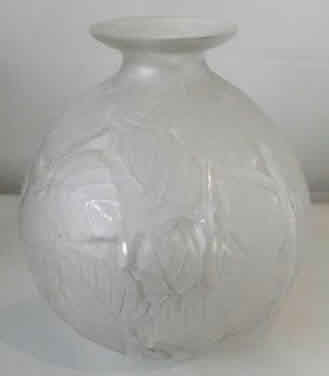 Rene Lalique Vase Milan
