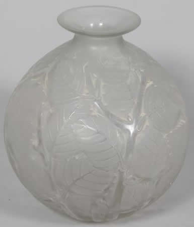 Rene Lalique Vase Milan