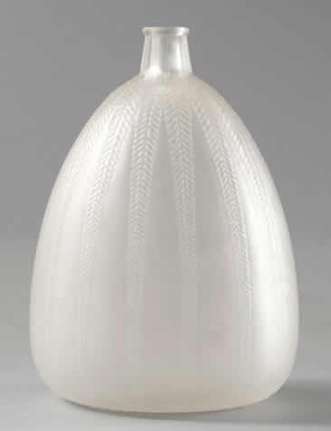 Rene Lalique Vase Mimosa