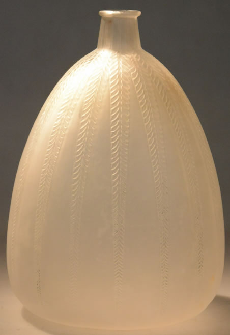 Rene Lalique Vase Mimosa