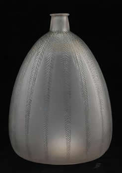 Rene Lalique Vase Mimosa