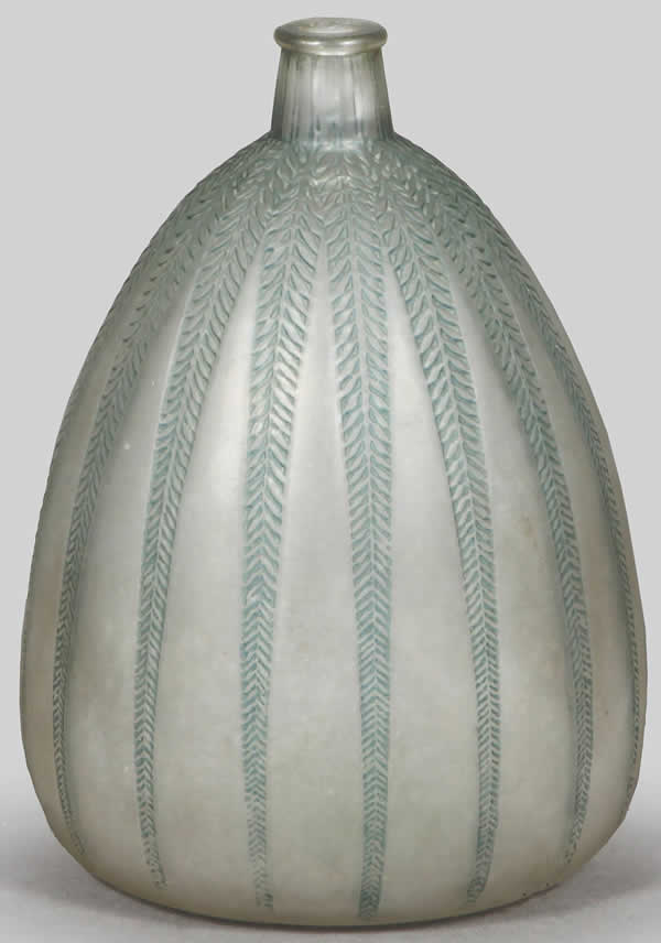 Rene Lalique Vase Mimosa