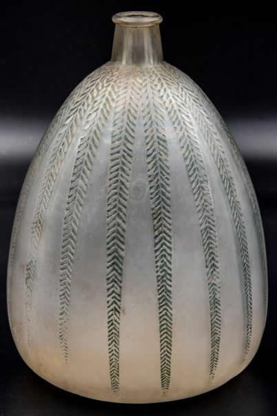 Rene Lalique Vase Mimosa