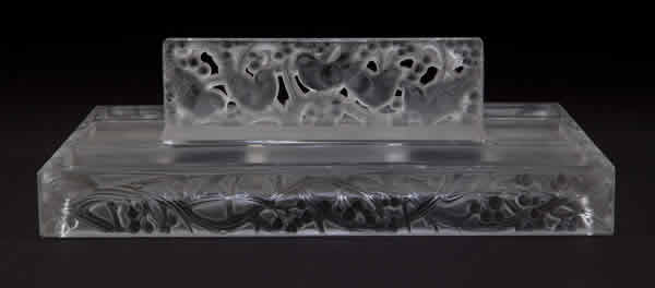 Rene Lalique Inkwell Mirabeau