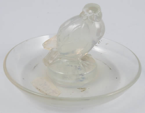 Rene Lalique Ashtray Moineau