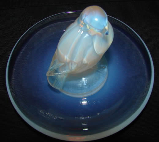 Rene Lalique Ashtray Moineau