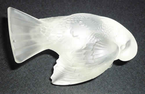 Rene Lalique Paperweight Moineau Coquet