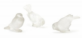 Rene Lalique Paperweight Moineau Fier