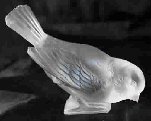 Rene Lalique Paperweight Moineau Hardi