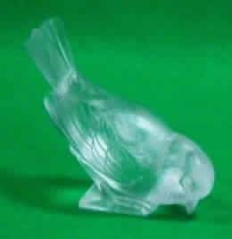 Rene Lalique Moineau Hardi Paperweight