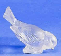 Rene Lalique Paperweight Moineau Hardi