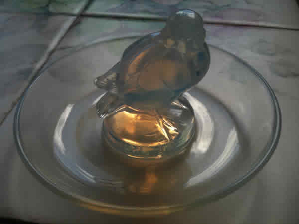 Rene Lalique Pin Dish Moineau
