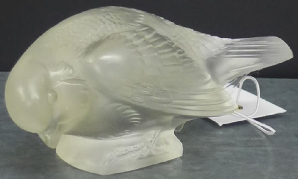 Rene Lalique Paperweight Moineau Sournis
