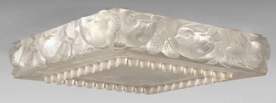 Rene Lalique Moineaux 2 Chandelier