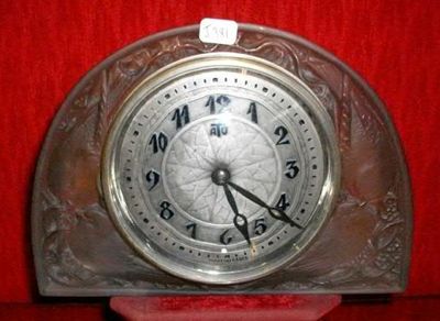 Rene Lalique Clock Moineaux