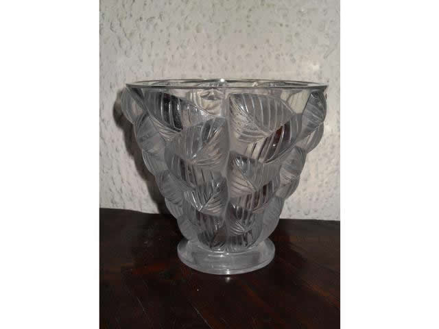 Rene Lalique Vase Moissac