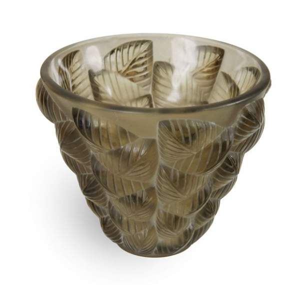 Rene Lalique Vase Moissac