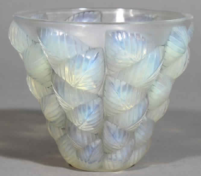 Rene Lalique Vase Moissac
