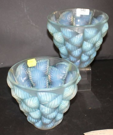 Rene Lalique Vase Moissac