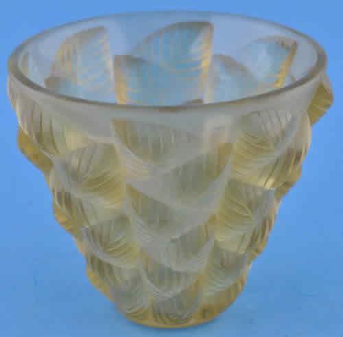 Rene Lalique Vase Moissac