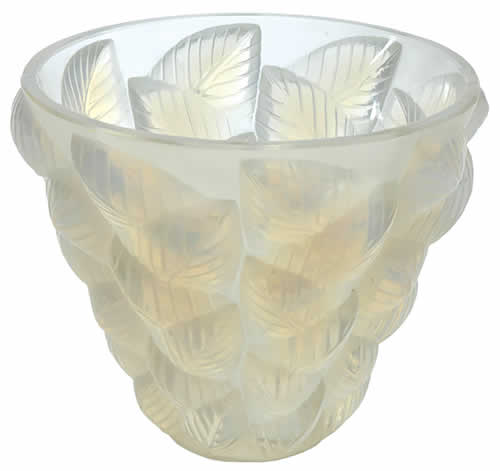 Rene Lalique Vase Moissac